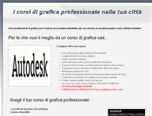 Tablet Screenshot of corsicadpadova.com